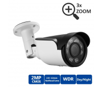 IP камера  2Mp FullHD Zoom 4X варифокальньная моторизированная 