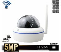 IP камера 5Mp FullHD WiFI Sony CMOS IMX355 SD купольная